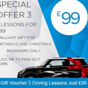 Special Offer now on 5 Driving Lessons for £99 at Roadrunners Driving School