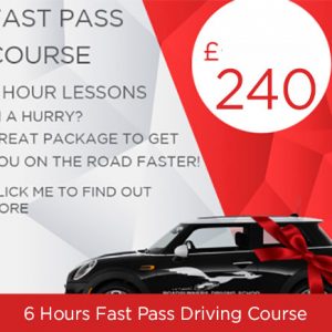 Fast pass driving course when you are in a hurry you get 6 hours driver training