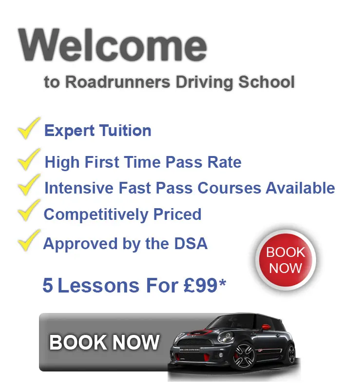Driving Lessons In Stourport 5 lessons just £99